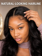 Signature Loose Body Wave Wig Bye-Bye Slip Glueless Human Hair Wig Soft Flowing Waves Natural Look Full-Bodied Volume